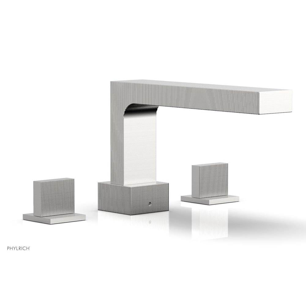 Phylrich - STRIA Deck Tub Set Blade Handles 291-40 - Satin chrome