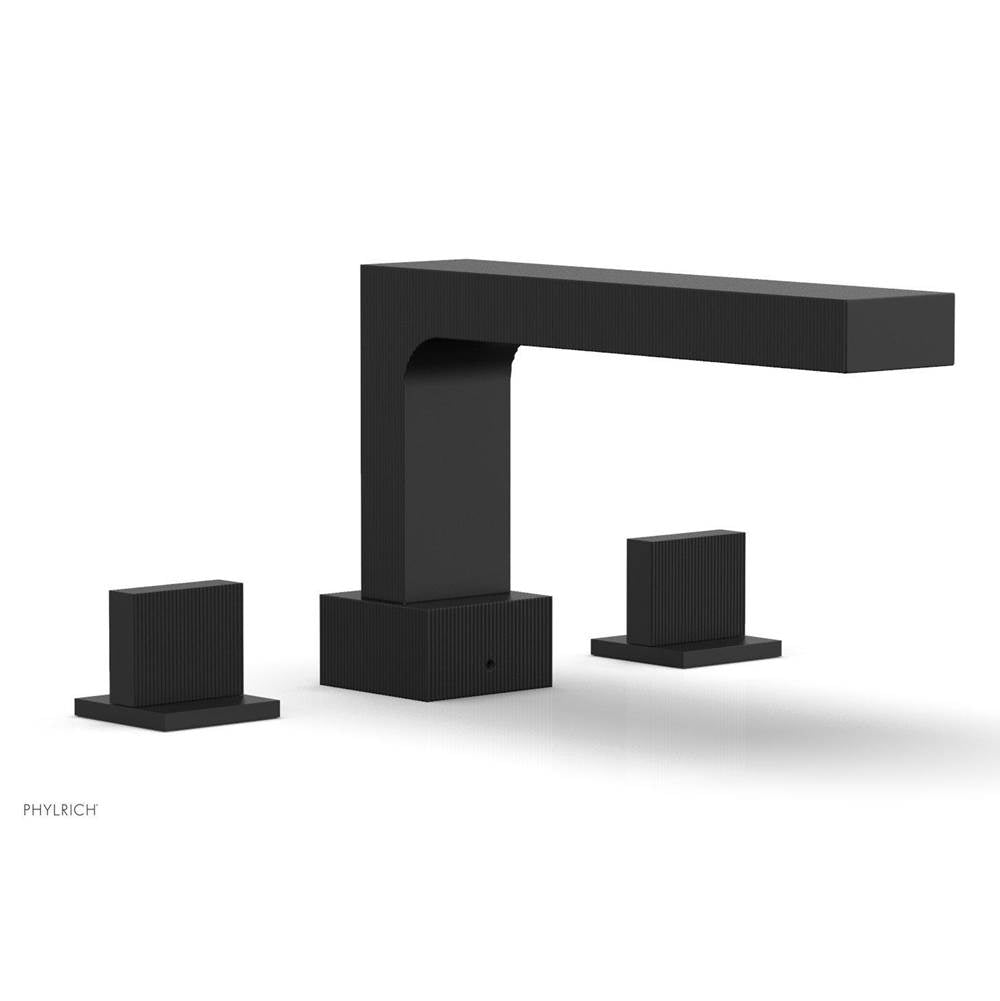 Phylrich - STRIA Deck Tub Set Blade Handles 291-40 - Matte Black