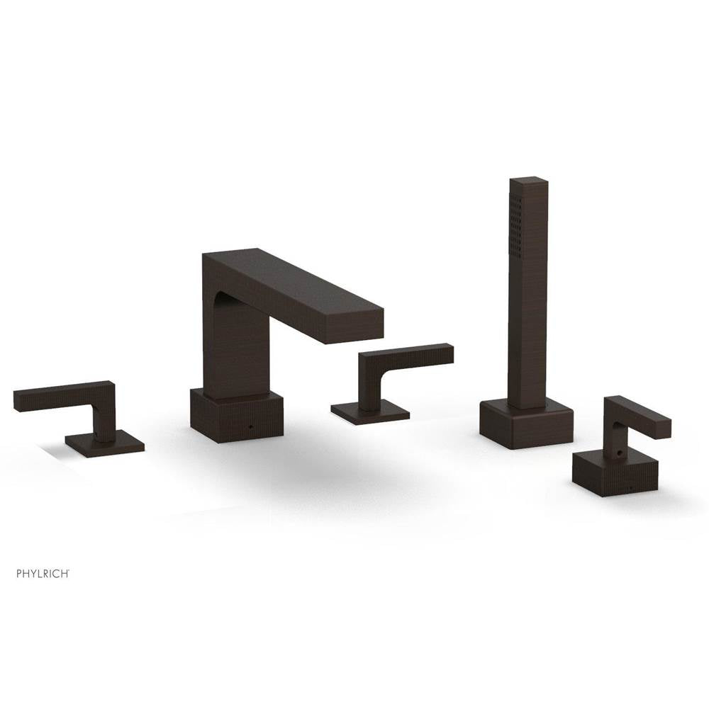 Phylrich - STRIA Deck Tub Set with Hand Shower 291-49 - Oil Rubbed Bronze
