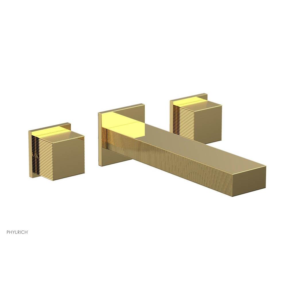 Phylrich - STRIA Wall Tub Set 291-59 - Polished Gold