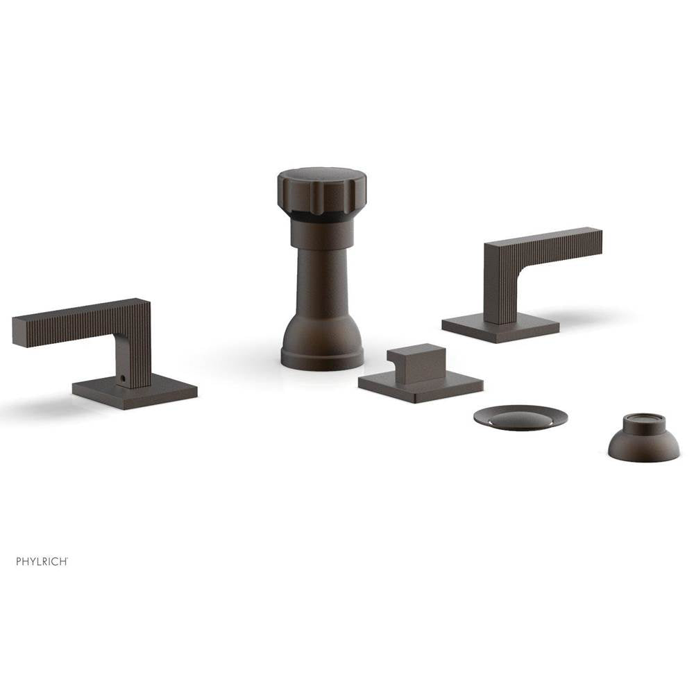 Phylrich - 4 Hole Bidet Set, Lever - Oil Rubbed Bronze
