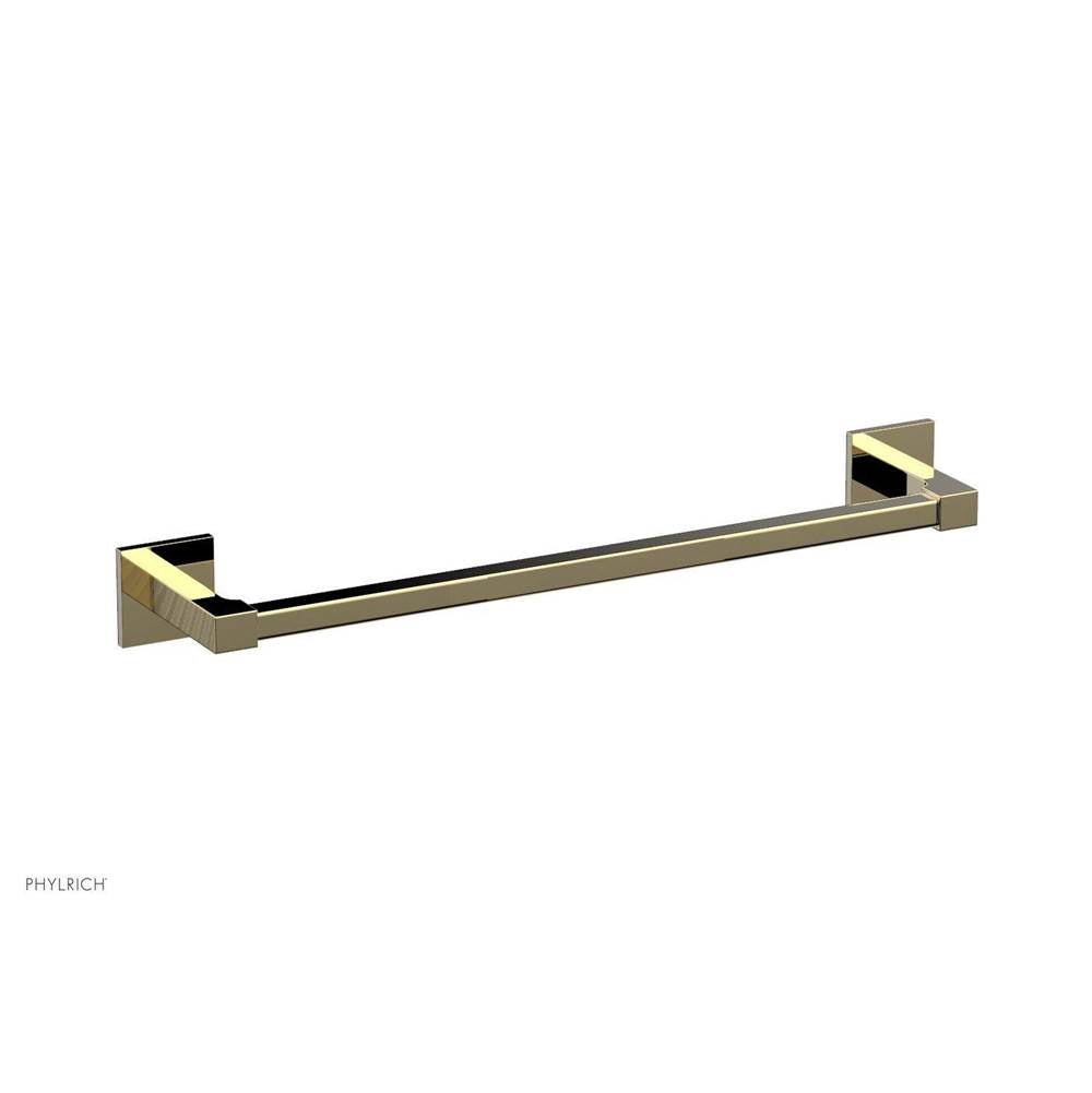 Phylrich - STRIA Towel Bar 291-70 - Polished Brass Uncoated