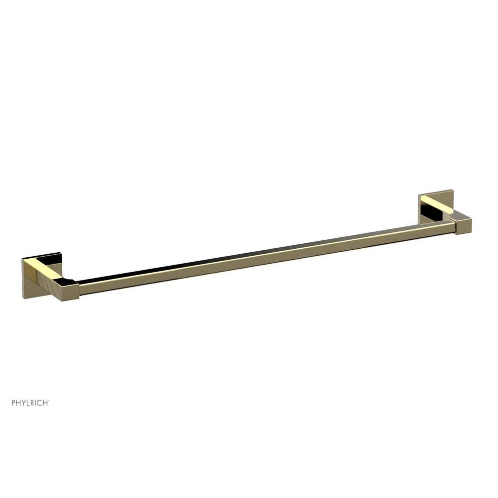 Phylrich - STRIA Towel Bar 291-71 - Polished Brass Uncoated