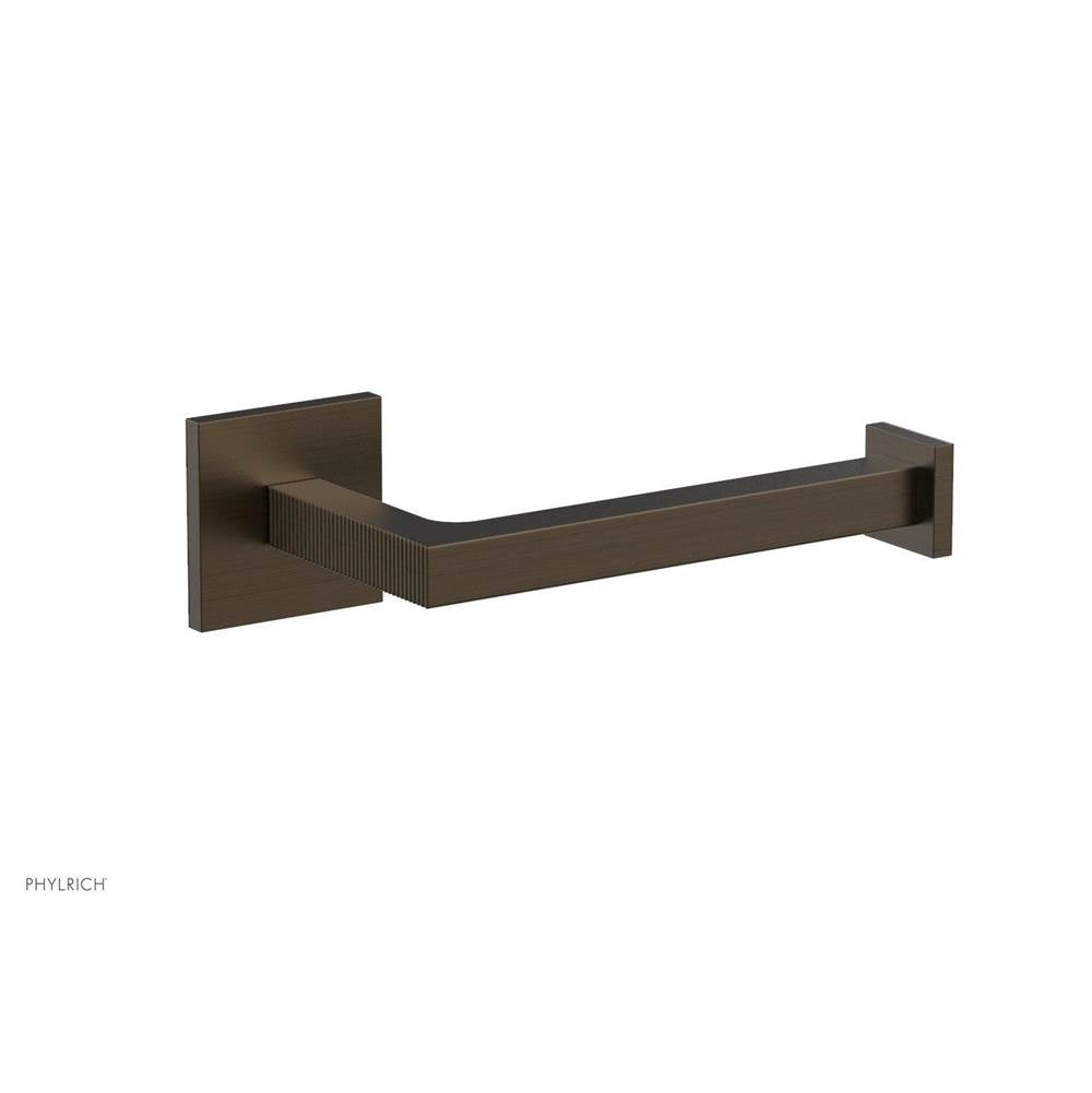 Phylrich - STRIA Single Post Paper Holder 291-74 - Old English Brass