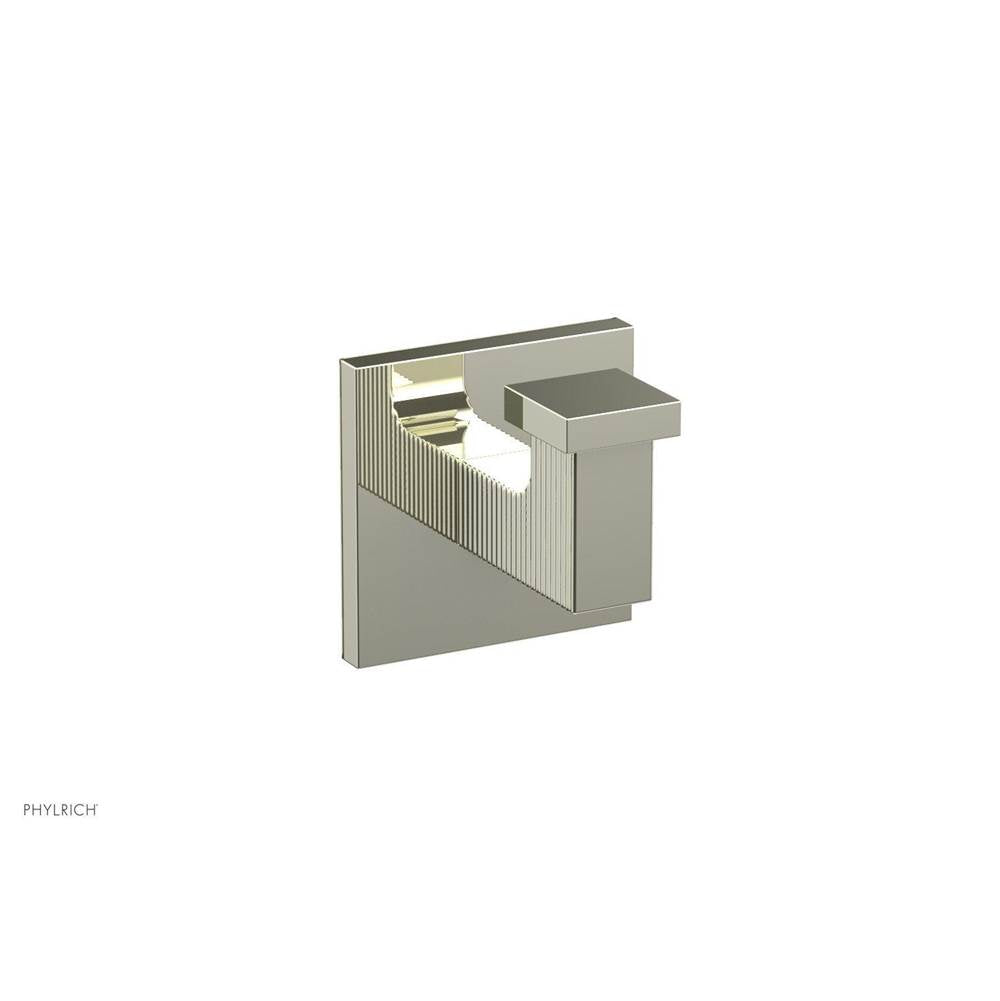 Phylrich - STRIA Robe Hook 291-76 - Burnished Nickel