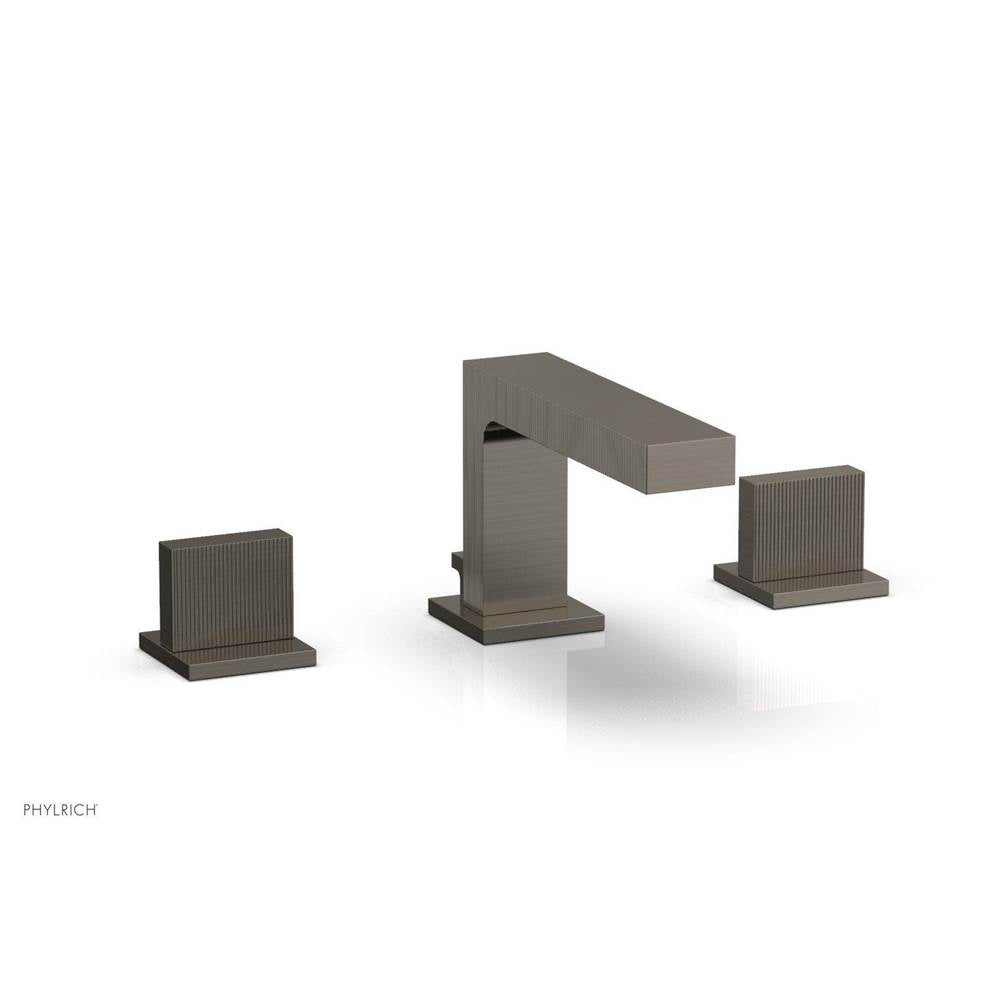 Phylrich - STRIA Widespread Faucet Blade Handles 291L-01 - Pewter