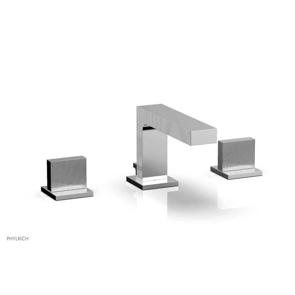 Phylrich - STRIA Widespread Faucet Blade Handles 291L-01 - Satin Brass