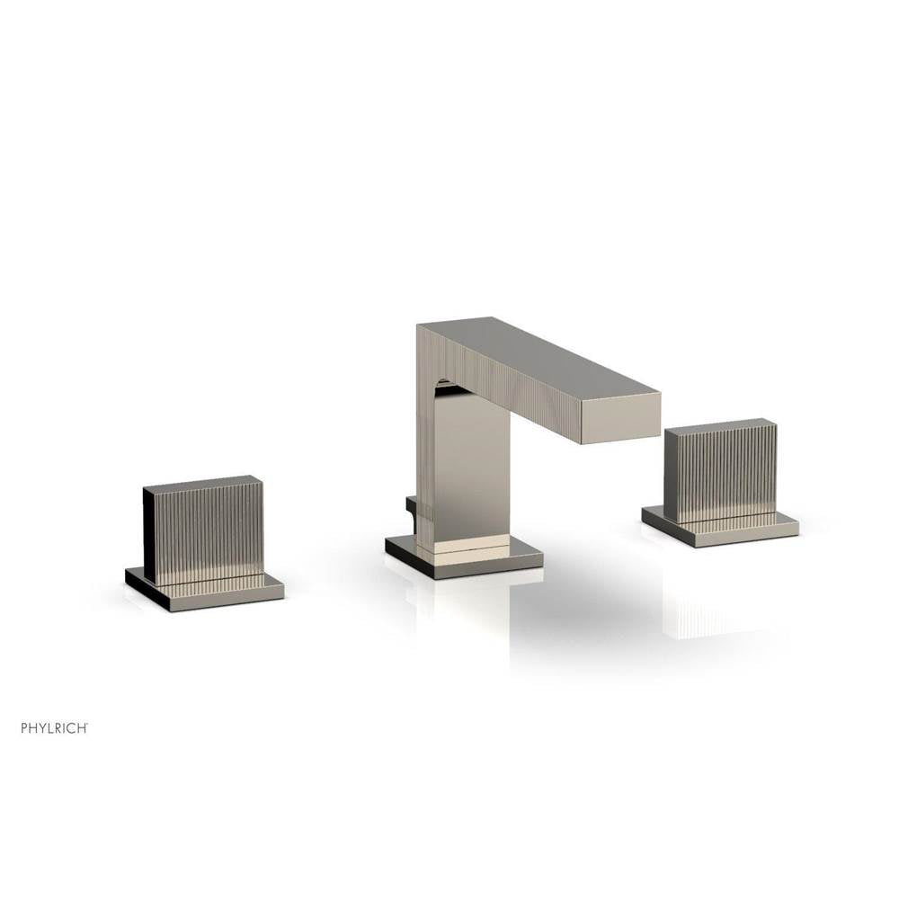 Phylrich - STRIA Widespread Faucet Blade Handles 291L-01 - Polished Nickel