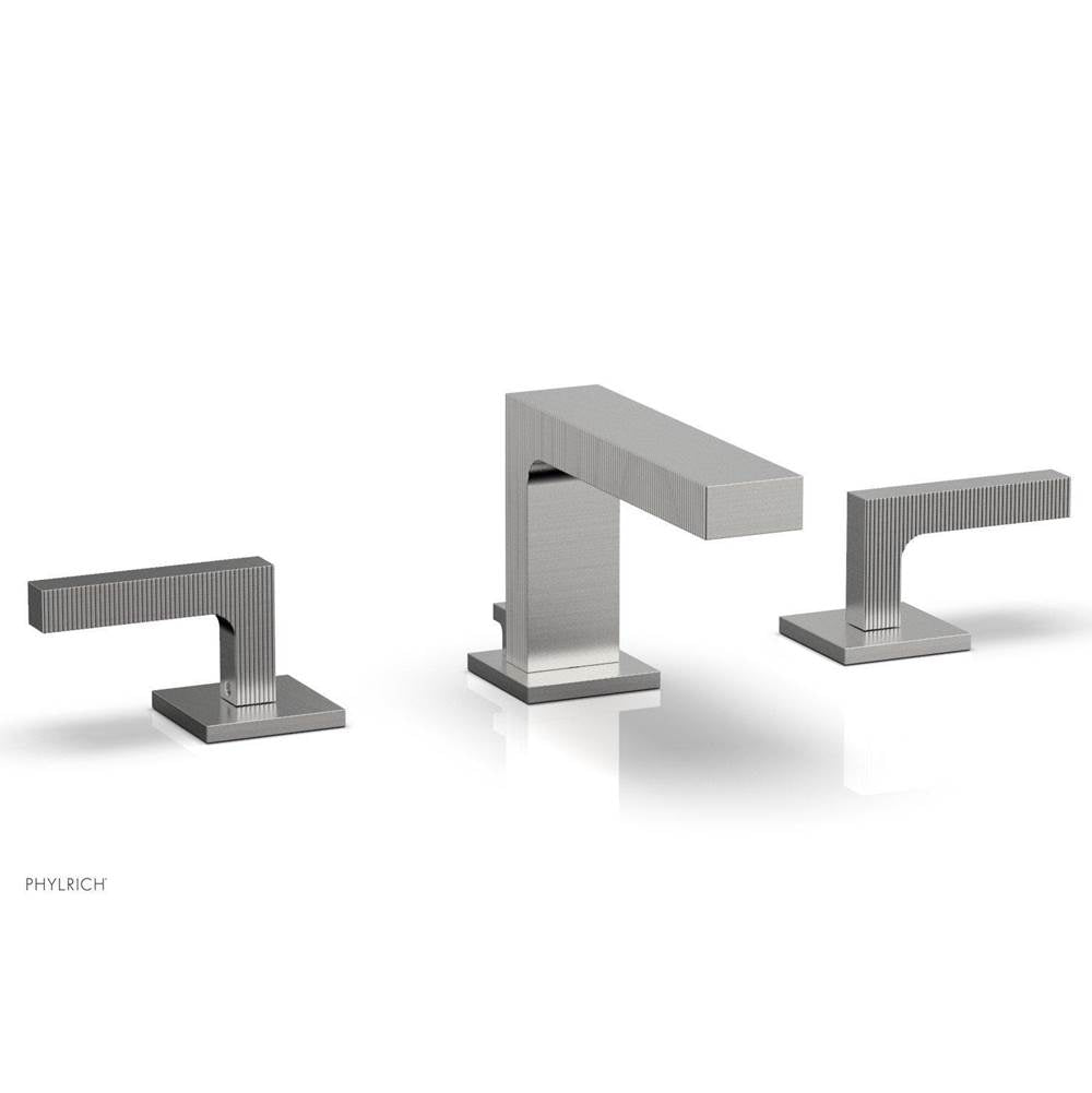 Phylrich - STRIA Widespread Faucet Lever Handles 291L-02 - Satin chrome