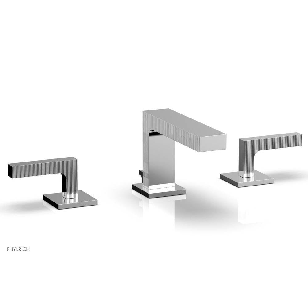 Phylrich - STRIA Widespread Faucet Lever Handles 291L-02 - Satin Brass