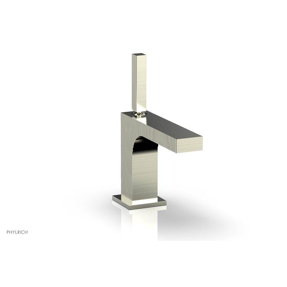 Phylrich - STRIA Single Hole Lavatory Faucet 291L-06 - Satin Nickel