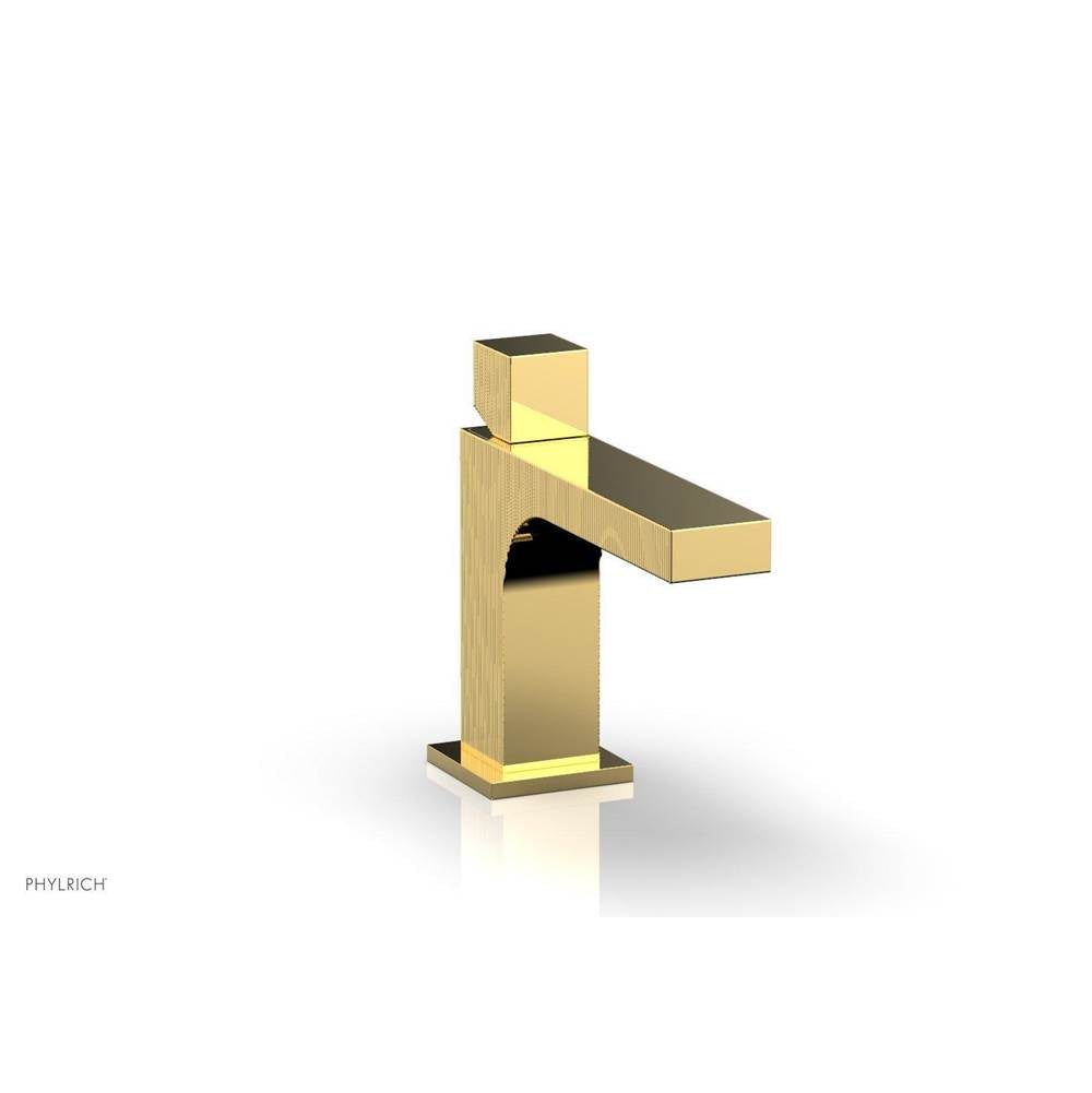 Phylrich - STRIA Single Hole Lavatory Faucet 291L-08 - Polished Gold