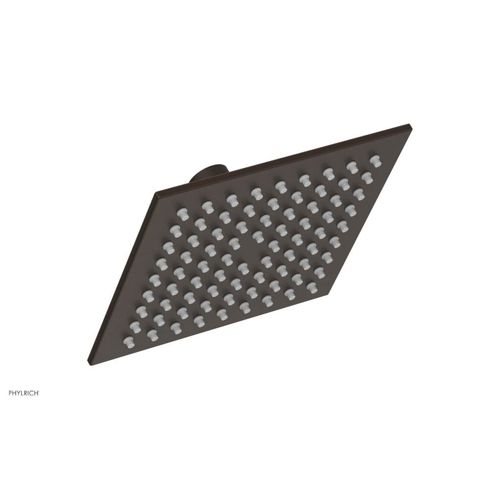 Phylrich - 6'' Square Shower Head - Antique Bronze