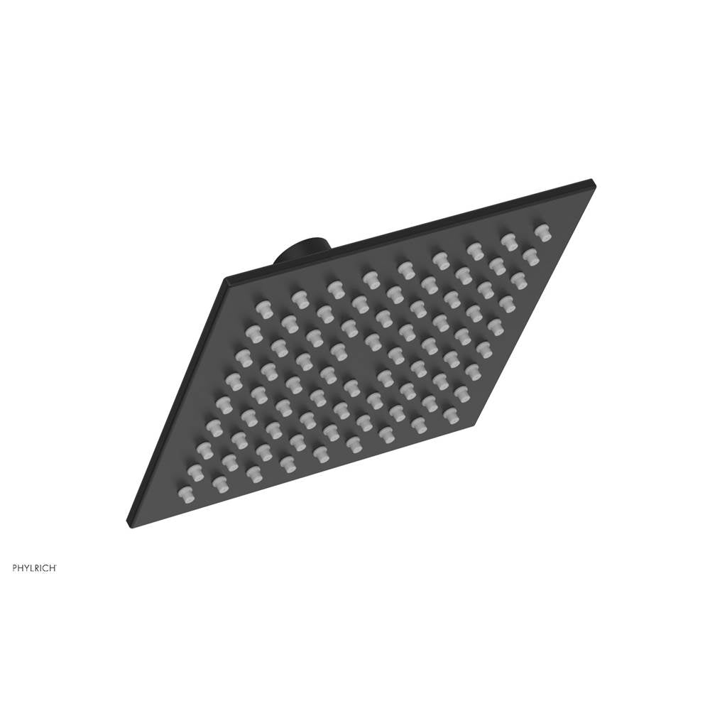 Phylrich - 6'' Square Shower Head - Matte Black
