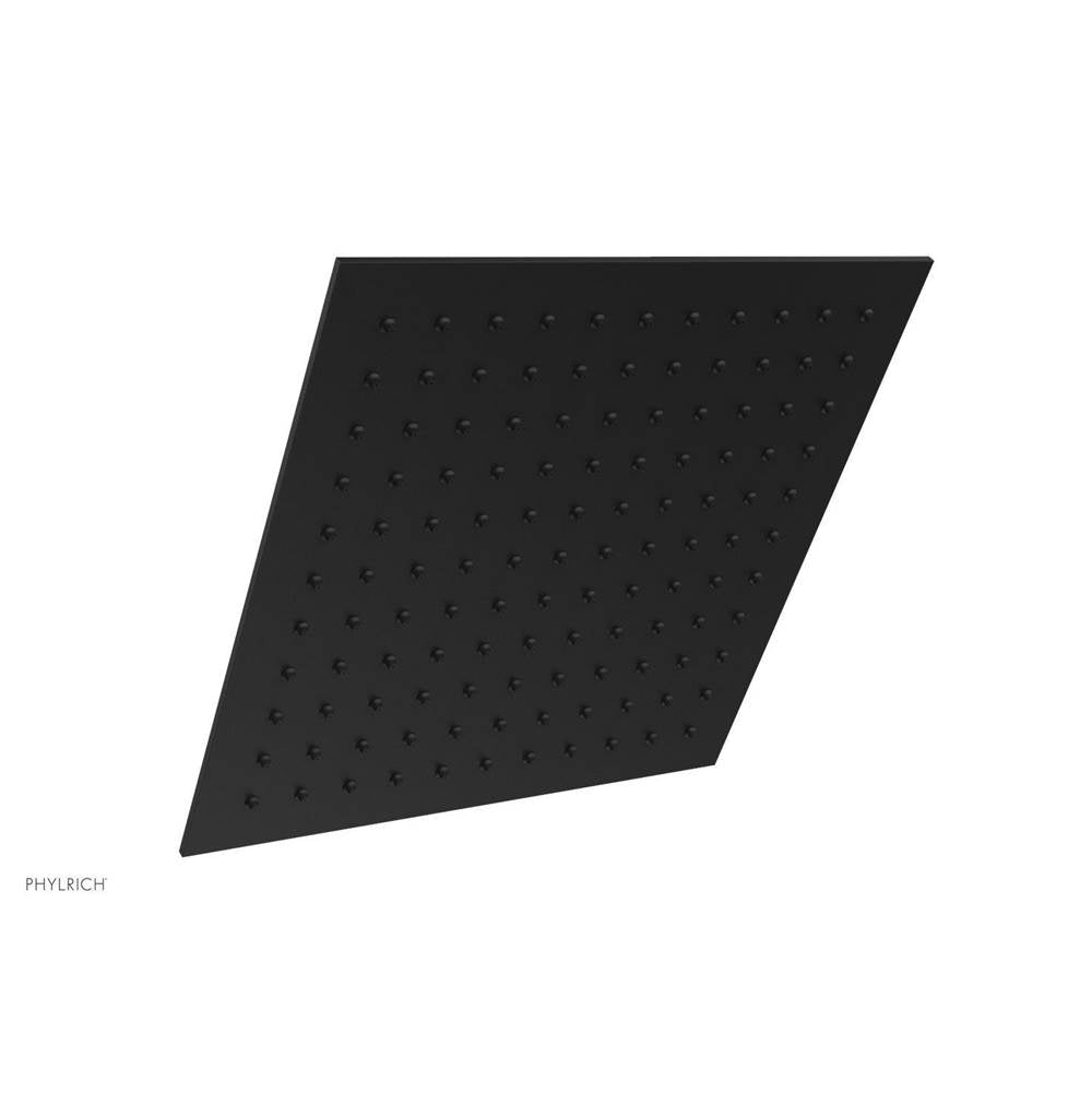 Phylrich - Sq Shwr Head 12'' X 12'' - Matte Black