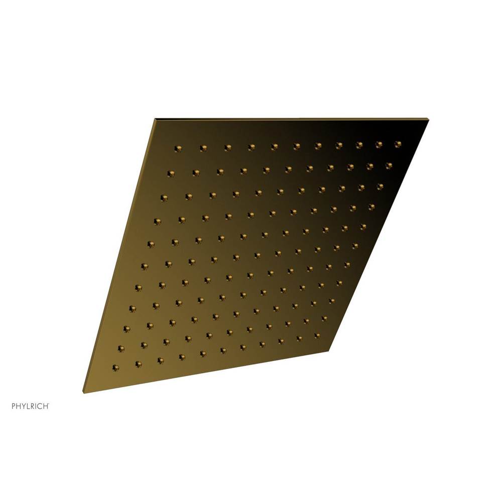 Phylrich - Sq Shwr Head 12'' X 12'' - French Brass