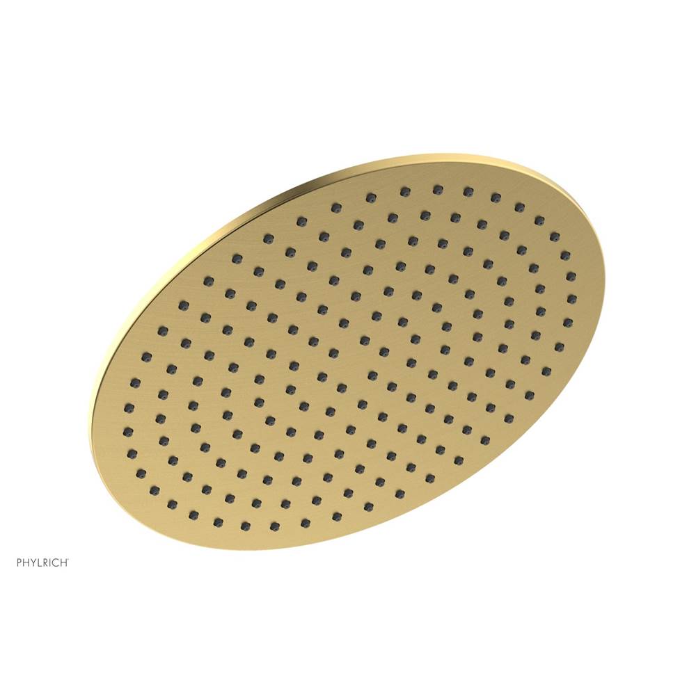 Phylrich - Rnd Shwr Head 12'' Dia - Burnished Gold