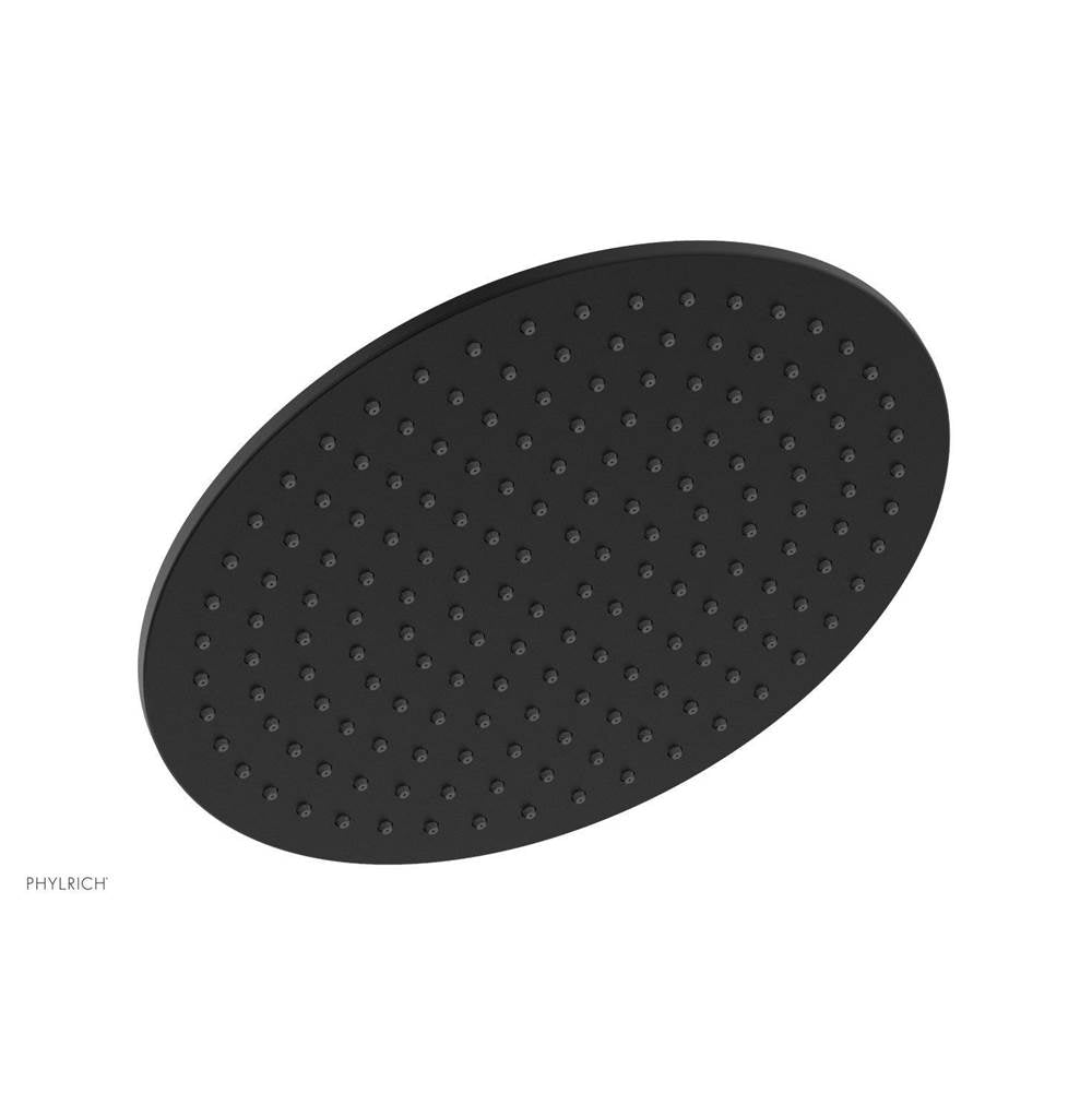 Phylrich - Round Shower Head 12'' Dia - Matte Black