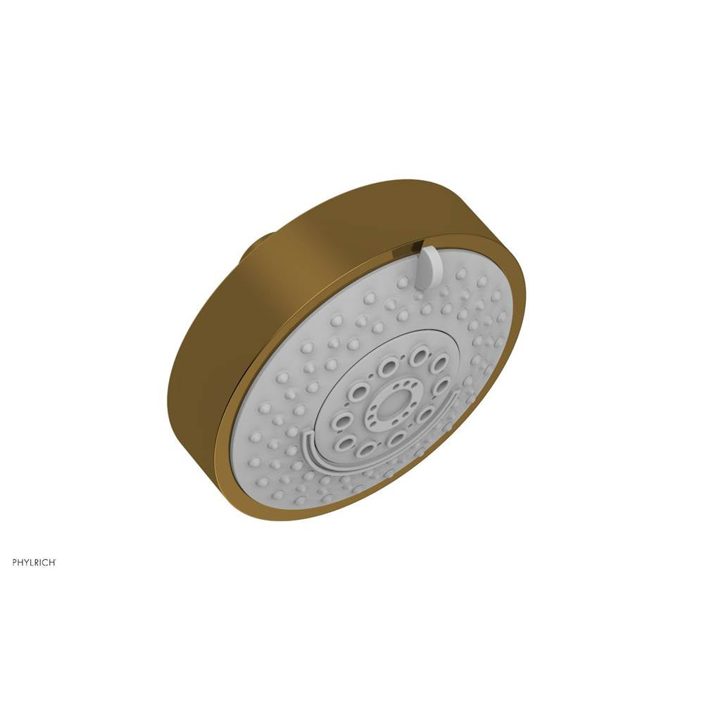 Phylrich - Contemporary Multifunction Shower Head - French Brass