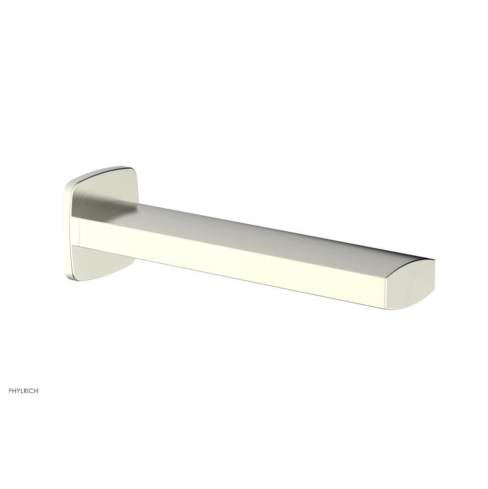 Phylrich - Radi Wall Tub Spout Only - Satin Nickel