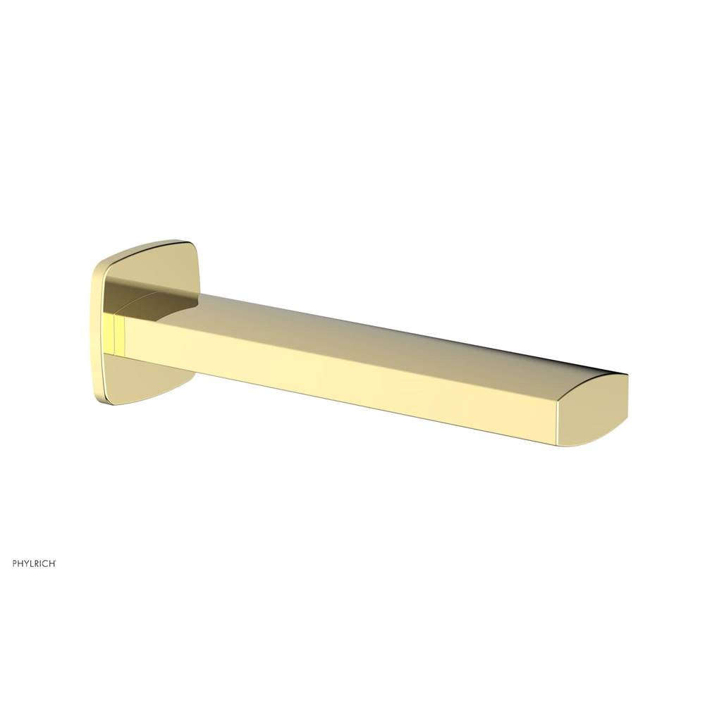 Phylrich - Radi Wall Tub Spout Only - Polished Brass