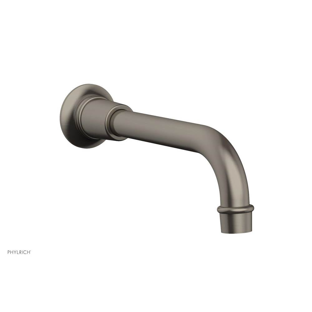 Phylrich - HEX Modern Wall Tub Spout - Pewter