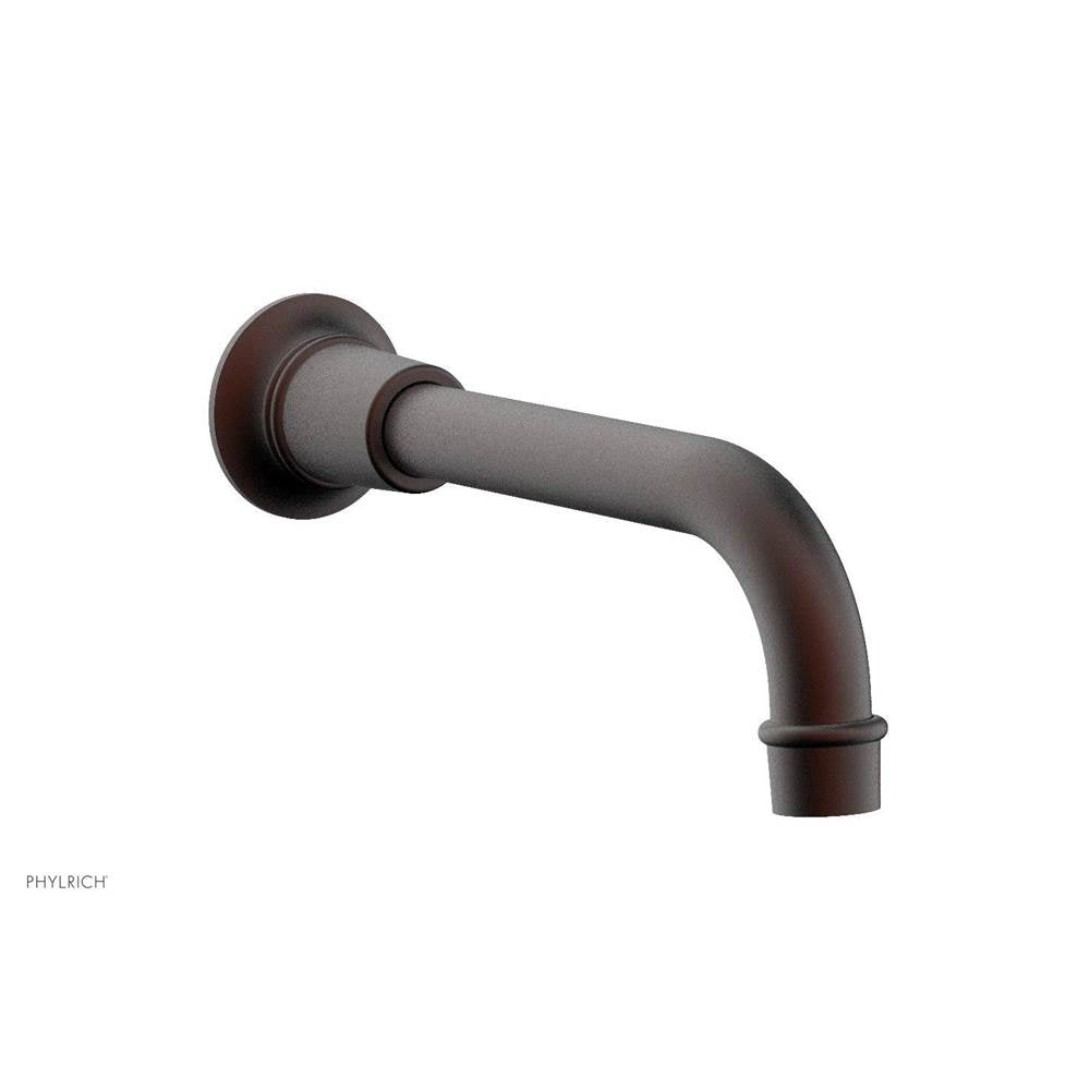 Phylrich - HEX Modern Wall Tub Spout - Weathered Copper