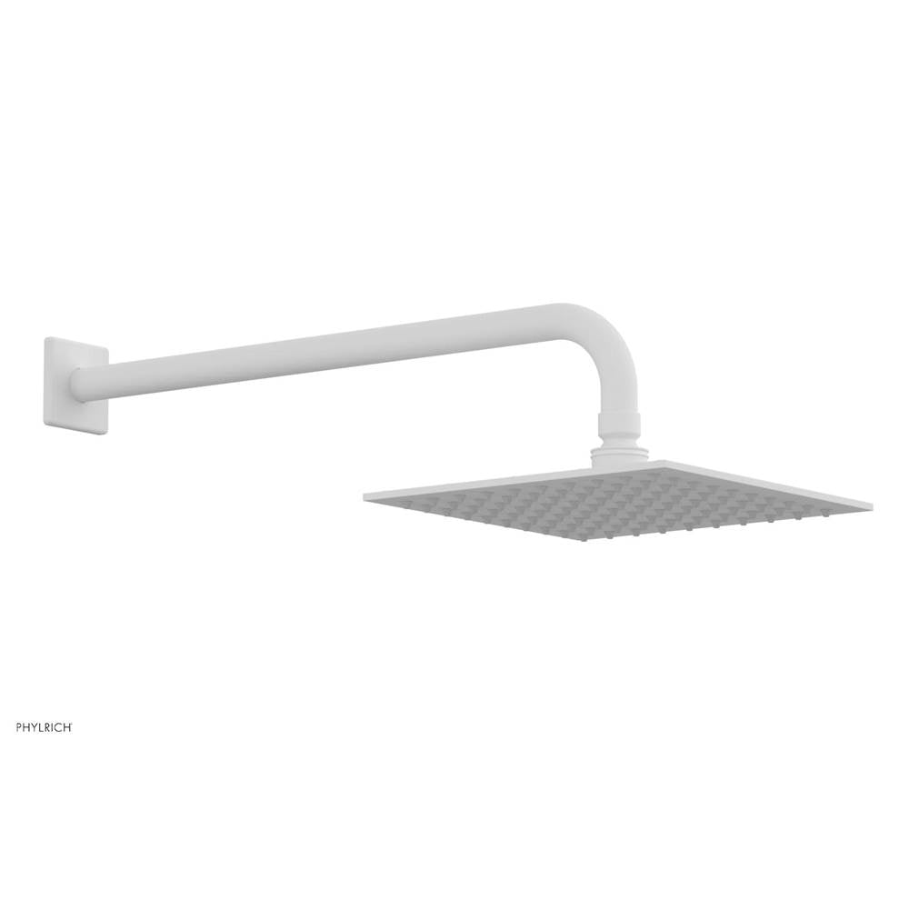 Phylrich - 8'' Square Shower Head - Satin White