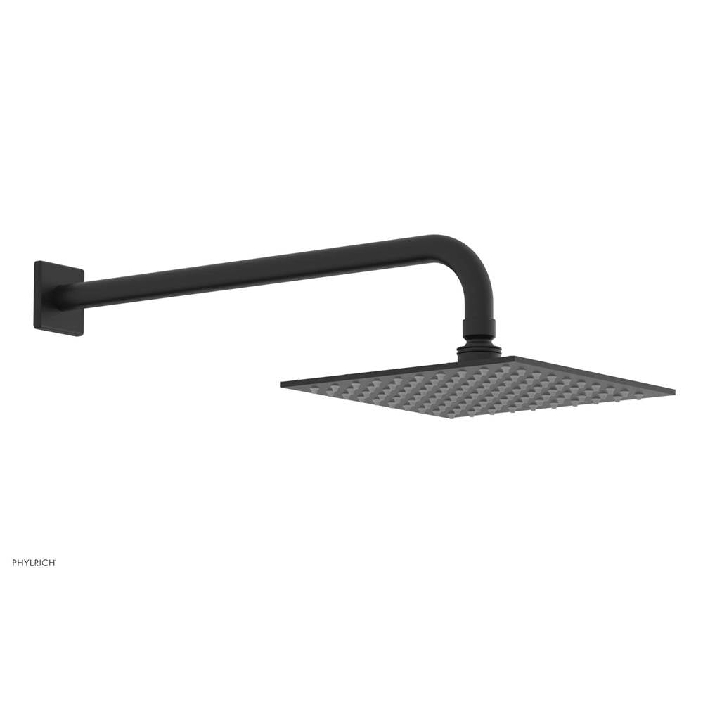 Phylrich - 8'' Square Shower Head - Matte Black