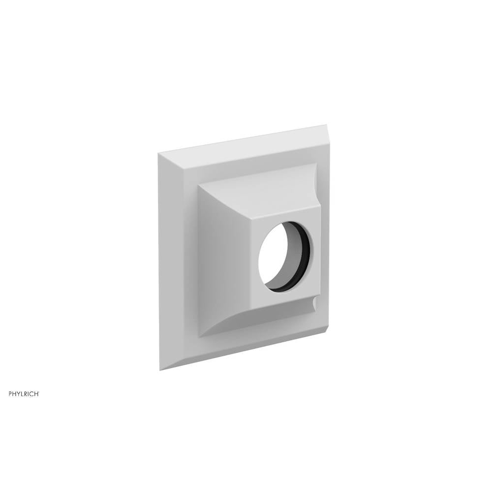 Phylrich - Contemporary Square Flange - Satin White