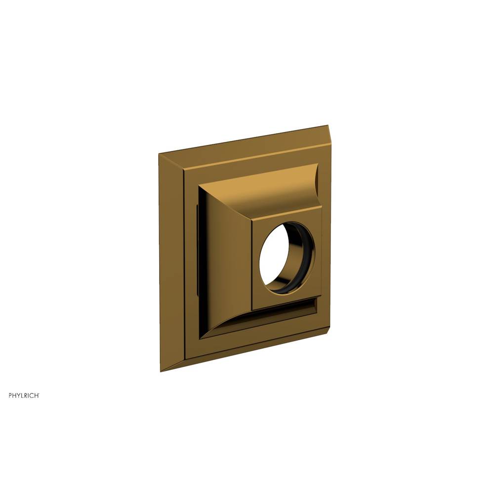 Phylrich - Contemporary Square Flange - French Brass