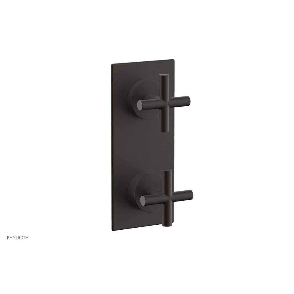 Phylrich - 2 Cross Handle Trim Kit (Ts & Bp) - Oil Rubbed Bronze