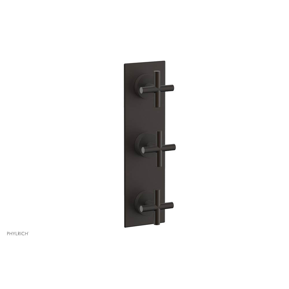 Phylrich - 3 Cross Handle Trim Kit (Ts & Bp) - Oil Rubbed Bronze