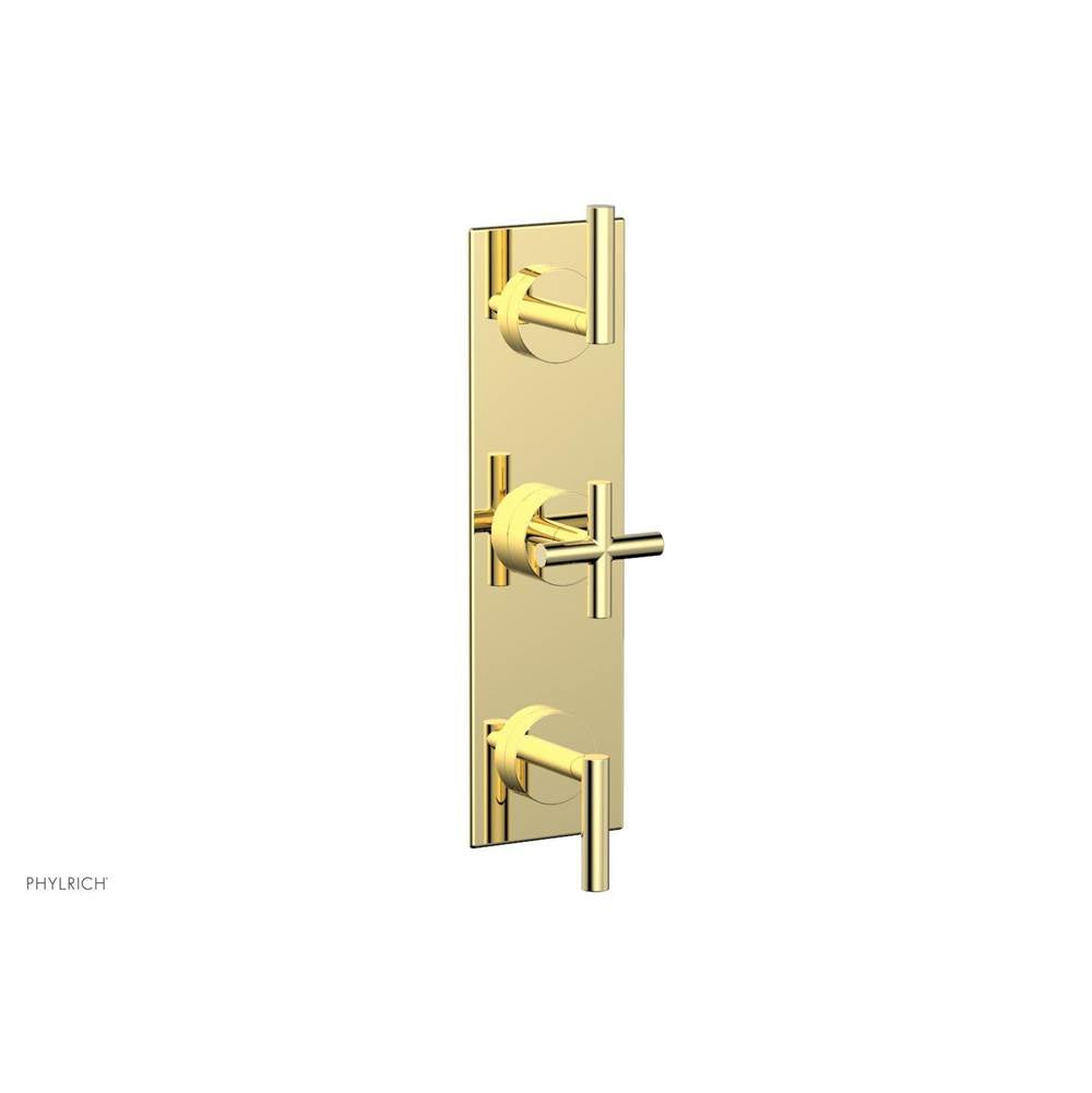 Phylrich - 3 Lever Handle Trim Kit (Ts & Bp) - Polished Brass