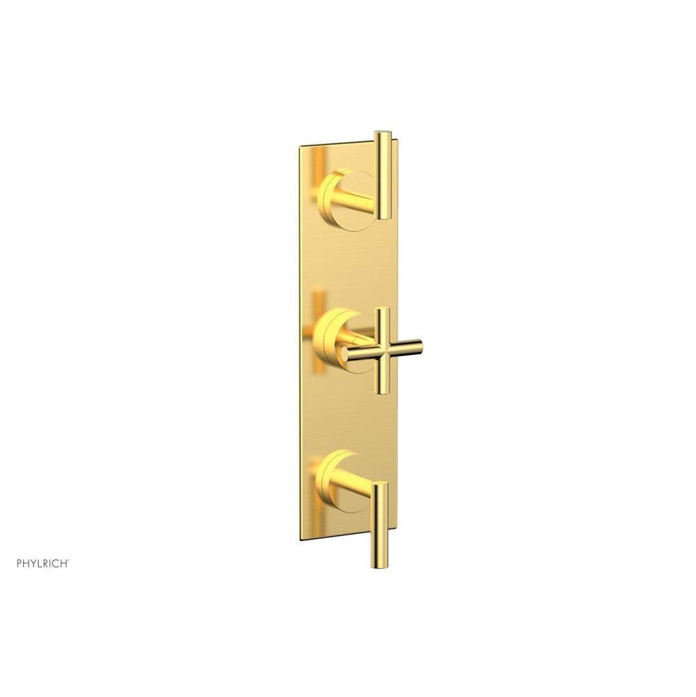 Phylrich - 3 Lever Handle Trim Kit (Ts & Bp) - Satin Gold