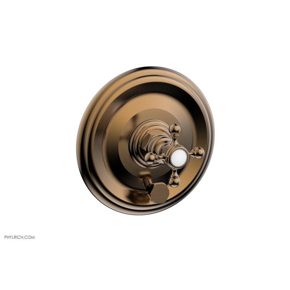 Phylrich - Pb Shwr & Div To Cr Hdl - Old English Brass