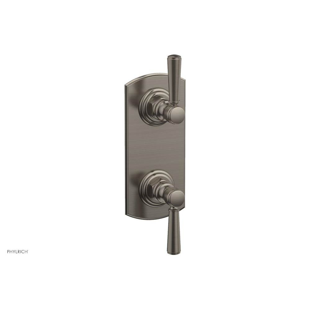 Phylrich - Mini Therm, 2 Lever Hdl - Pewter