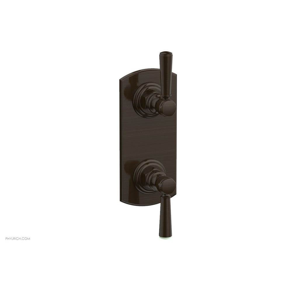 Phylrich - Mini Therm, 2 Lever Hdl - Antique Bronze