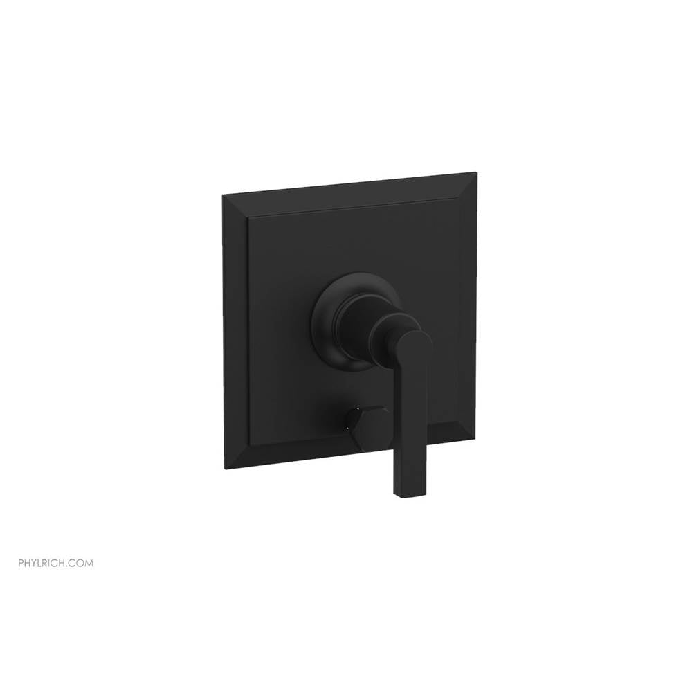 Phylrich - Pb Plate & Div To Cr Hdl - Matte Black