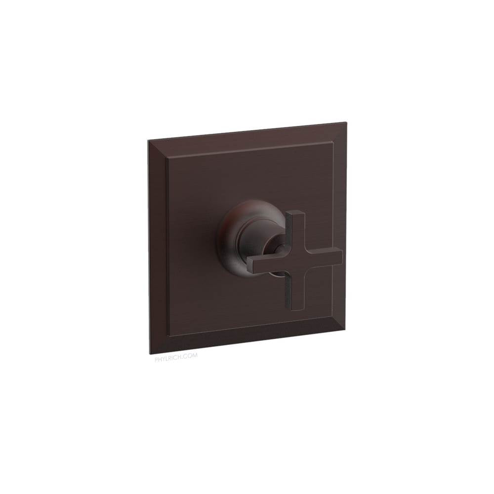 Phylrich - Pb Shwr To, Cross Hdl - Weathered Copper