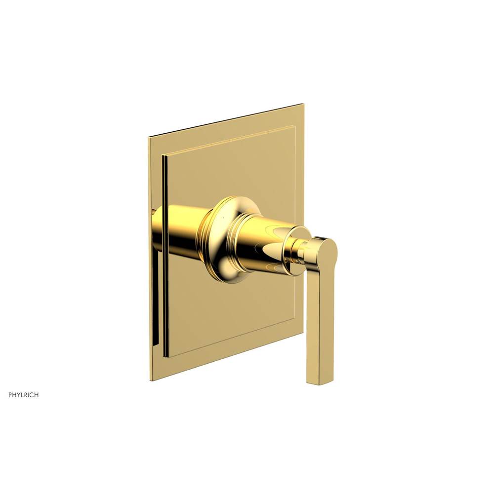 Phylrich - Shower Plate and Handle Trim - Polished Gold