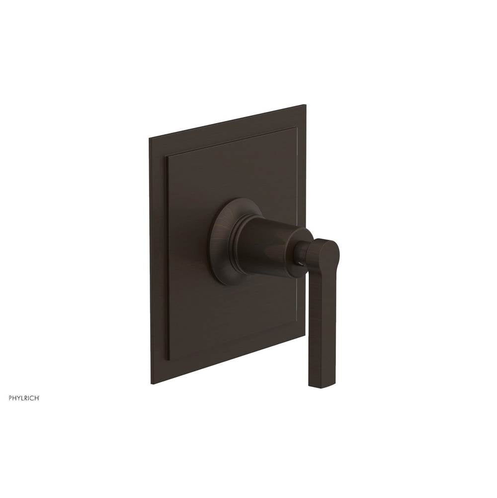 Phylrich - Shower Plate and Handle Trim - Antique Bronze