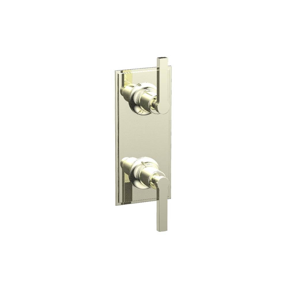 Phylrich - Mini Therm, 2 Lever Hdl - Burnished Nickel