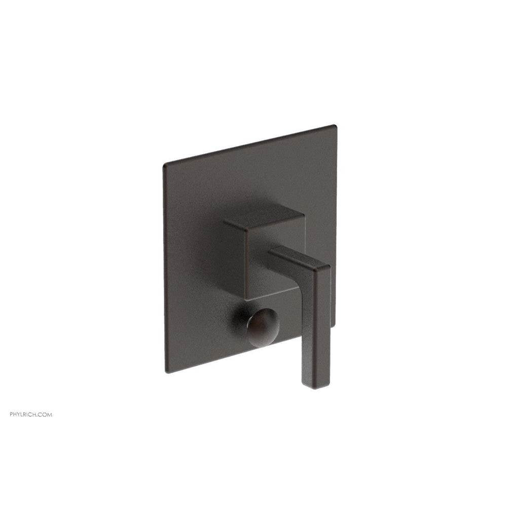 Phylrich - MIX Pressure Balance Shower Plate with Diverter and Handle Trim Set - Lever Handle 4-108 - Oil Rubbed Bronze