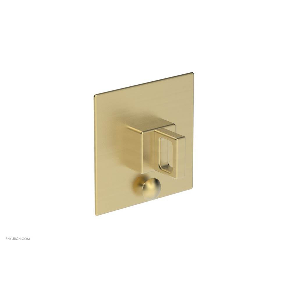 Phylrich - MIX Pressure Balance Shower Plate with Diverter and Handle Trim Set - Ring Handle 4-109 - Polished Chrome