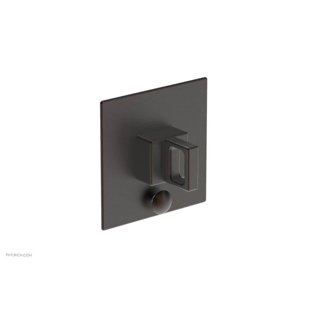 Phylrich - MIX Pressure Balance Shower Plate with Diverter and Handle Trim Set - Ring Handle 4-109 - Oil Rubbed Bronze