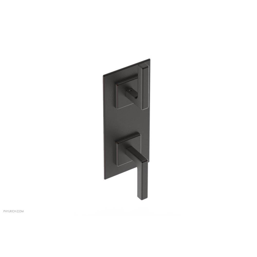 Phylrich - MIX 1/2'' Thermostatic Valve with Volume Control or Diverter 4-116 - Oil Rubbed Bronze