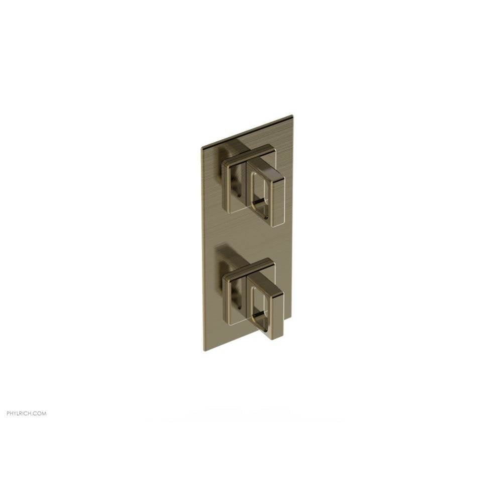 Phylrich - 1/2'' Mini Therm Rng Hdl To - Antique Brass
