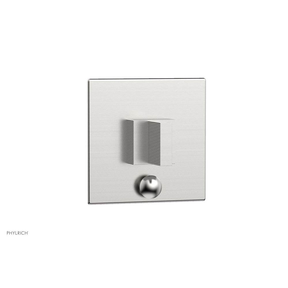 Phylrich - STRIA Pressure Balance Shower Plate with Diverter and Handle Trim Set 4-119 - Satin chrome