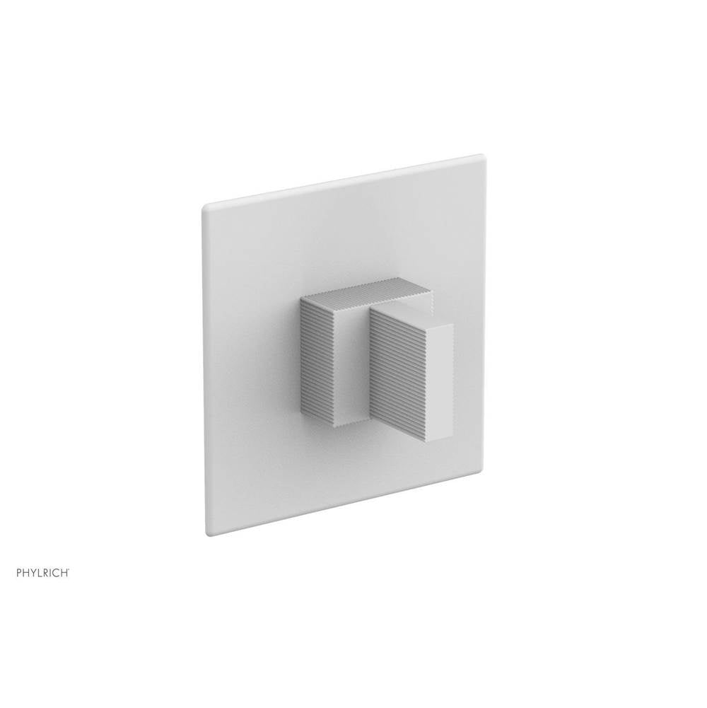 Phylrich - STRIA 1/2'' Mini Thermostatic Shower Trim 4-122 - Satin White